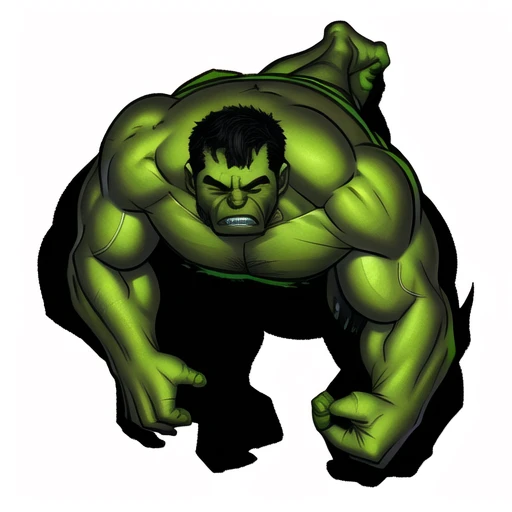dndtoken, the hulk, ((white background)) <lora:dndtoken_v101:0.95>