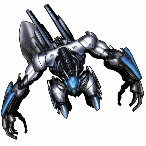 dndtoken, a mech, ((white background)) <lora:dndtoken_v101:0.85>