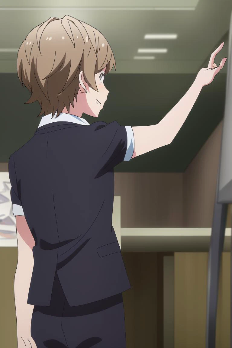 <lora:Eromanga_all_resized:0.8> (manager-tyan),
indoors,, 8k, masterpiece, absurdres, anime,