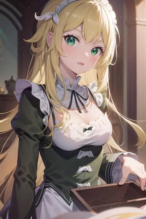 (masterpiece:1.4, best quality:1.2), (real picture, intricate details), 1lady, solo, nsfw, 
Appearance: (milf:1.25), (slender:1.2), green eyes, slender, small breasts, flat chest, hearts in pupils, big pelvis, sharp eyes, ((cum in mouth)) ,too much cum, ((cum)), ((cum on tongue)), cum on hands,  (cum on face), 
Clothing: negligee:1.2, 
Accessories: golden ring, simple hoop earrings, shell necklace, 
Hair: long blonde hair, messy hair, hair bow, hair ornament, 
Makeup: masacra, natural, glowing skin, 
Location: indoors, green bed
Behavior: kneeling, after fellatio, ahegao, smile, open mouth, tongue, cupping hands, own hands together <lora:murkysCumOnTongue