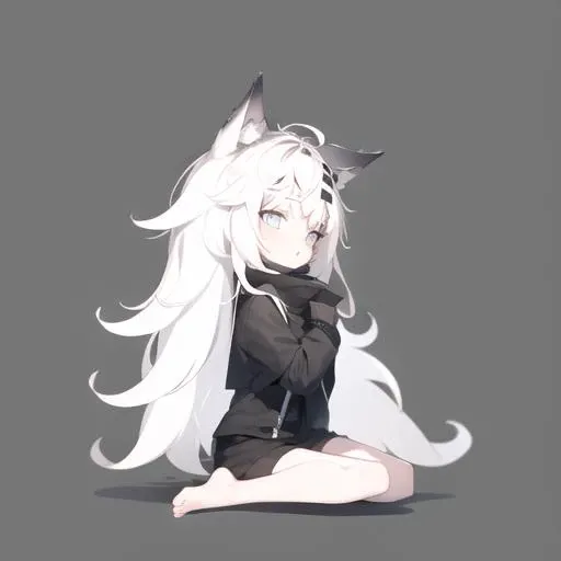 <lora:ArknightsSpritesV2:1>,
<lora:arknightsLappland_v20:0.5> ,
 akchibi, (chibi), full body, disheveled hair, sitting