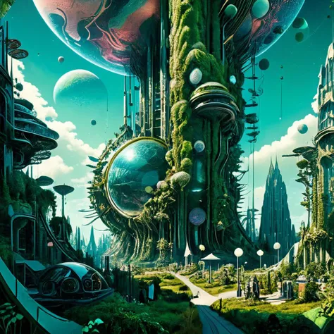 <lora:xl_more_art-full_v1:0.7>, (best quality:1.5), (intricate emotional details:1.5), (ultra detailed),  (sharp details), a detailed digital illustration of [Randy/fantasy settings:A city built on the back of enormous, bioengineered creatures capable of space travel.:0.5], Ambient occlusion, (Sci-fi:1.3), asymmetric <lora:PE_EpicLand:1> PEEpicLand, <lora:more_details:1>