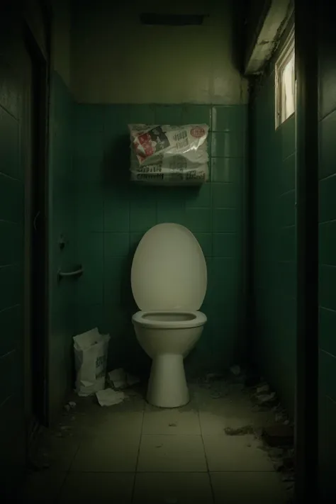 no humans,indoors,<lora:dirty toilet_v1:0.7>,ruanyi053,dirty toilet,toilet,toilet paper,condom packaging,used condoms,dirty tiles,dirt,filth,dirty,beer cans,cups,bottles,newspapers,food,handrails,Dirt that cannot be washed away,yellow urine stains,urine on the floor,graffiti on the wall,(dim lighting:1.1),dirty,<lora:nighttime_v1:1.3>,(red-panic-button-positive:1.1),, (masterpiece:1.2), best quality, highres,extremely detailed CG,perfect lighting,8k wallpaper,photograph, photorealistic,