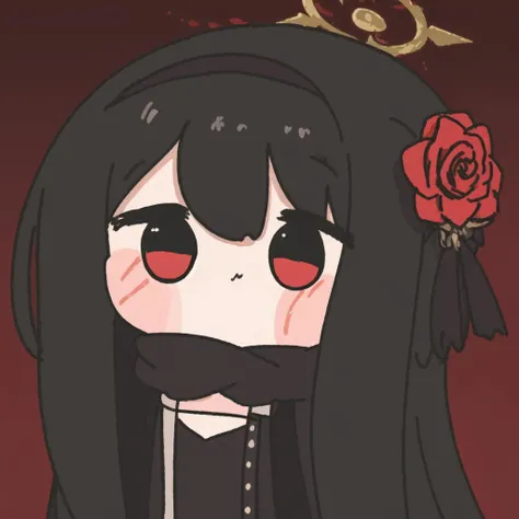 <lora:chamshheeooll:1>1 girl,blood rose,red eyes