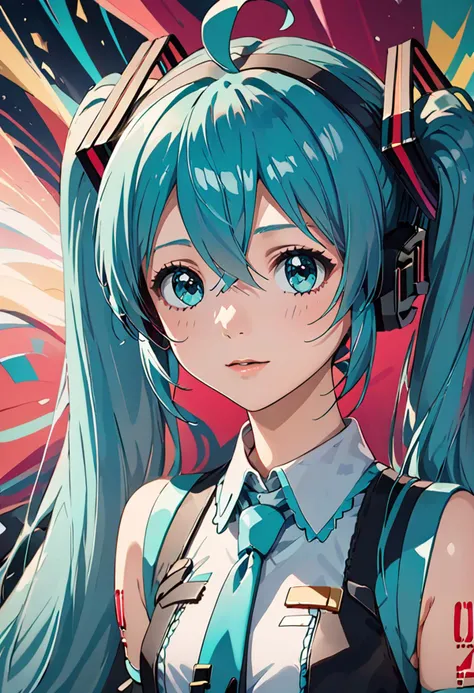 score_9, score_8_up, score_7_up, 1girl, high quality, best quality, masterpiece, <lora:miku-hatsune-ponyxl-lora-nochekaiser:1> miku hatsune, ahoge, aqua eyes, aqua hair, crossed bangs, hair between eyes, hair ornament, headphones, long hair, twintails, <lora:ShonkaPony:1>