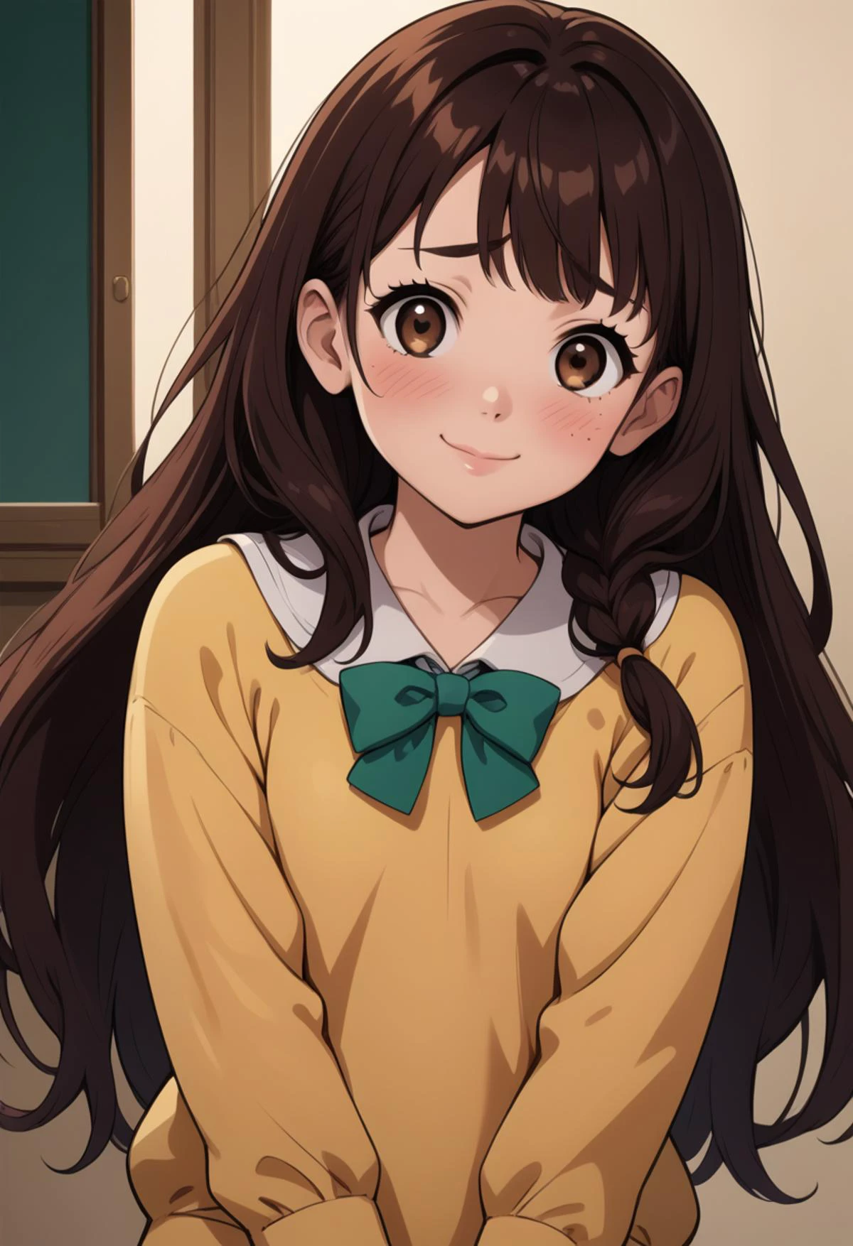 score_9, score_8_up, score_7_up, source_anime, source_cartoon, young girl missing at megapolis trying to ask help, 1girl, smiling, long hair, embarrassed, eye contact, , <lora:princess_xl_v2:0.4> <lora:WasurePony:0.2> <lora:age_slider_v4:-0.5> <lora:FutoiAnimePony:0.6> <lora:easynegative:1> <lora:RengaComicPony:0.4> <lora:Smooth Anime 2 Style SDXL_LoRA_Pony Diffusion V6 XL:0.2>