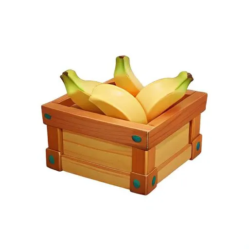 a wooden box with bananas, clear white background
<lora:3dzujianV3:0.5>, game icon, (masterpiece, top quality, best quality, official art, beautiful and aesthetic:1.2), well-structured, HD, 2d, game item icon