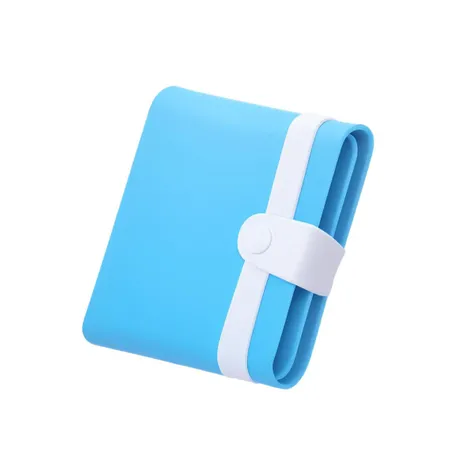 masterpiece, best quality, blue folder, cute, 3dzujian, 3d rendering, Cartoon material, clean background, white background, blank background, <lora:3dzujianV3-000010:0.7>