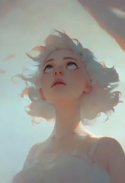 score_8_up, score_7_up, score_6_up, score_9, a low angle view, detailed anime illustration, looking up at [ (a woman) | (a swamp monster) | (a woman)]