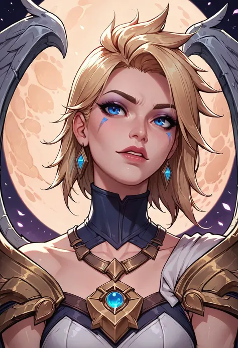 j scott campbell  eclipse lunar　A Mata　Facas　cabelos pretos longos cabelo rabo de cavalo　olhos amarelos　Mulheres Bonitas   (NSFW:1.0)       young girl, medium breasts, tied up hair, tiny waist, very little nipples, sexy look, super sexy pretty face, 18 yo, goddess, poster, pubic hair, hairy pussy, sexy dress, princess, freckles, sexual slave, on her fours, leash