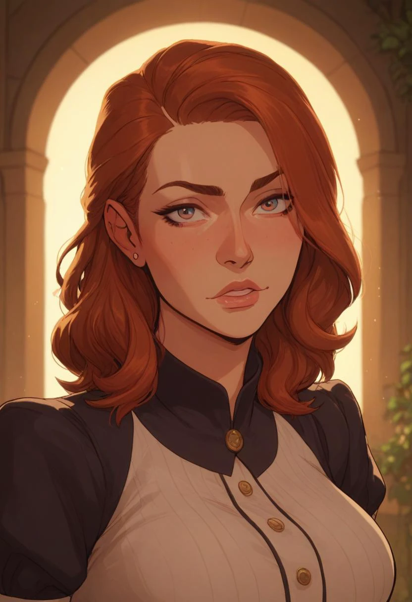 score_9, score_8_up, score_8, score_7_up, score_7, score_6_up, score_6, score_5_up,
BREAK rating_safe, { Woman }, { Waitress in an Inn}, { Halfling }, looking at viewer, ,((portrait)), a medival town in the Background, in style of vox machine, ((thick line style)),
, (dynamic lighting:1.1),((masterpiece)), <lora:VoxMachinaPony200:0.4>, <lora:IncaseLycoXL:0.9>, <lora:sinfully_stylish_SDXL:0.1>,zPDXL,