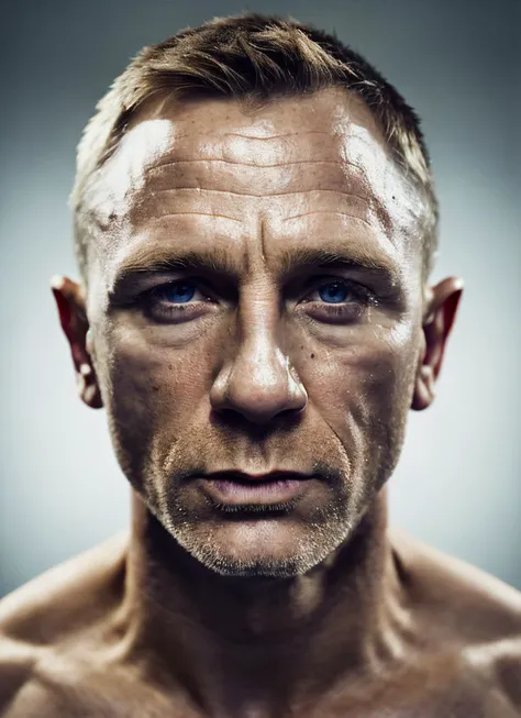portrait of sks person, epic (photo, studio lighting, hard light, sony a7, 50 mm, matte skin, pores, colors, hyperdetailed, hyperrealistic), <lora:locon_danielcraig_v1_from_v1_64_32:1.25>