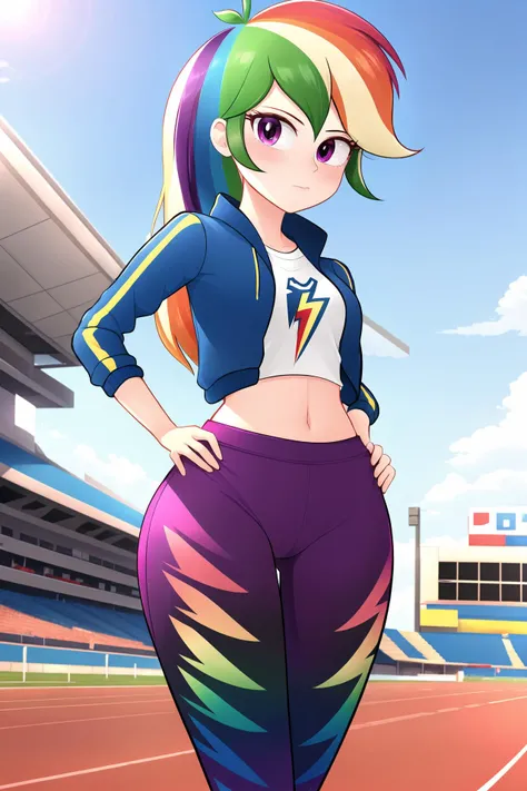 La mejor calidad, alta calidad, una chica linda, solamente, Rainbow Dash, Piernas abiertas, Piernas abiertas, tetas desnudas, trasero desnudo, vagina desnuda, (solo desnuda)