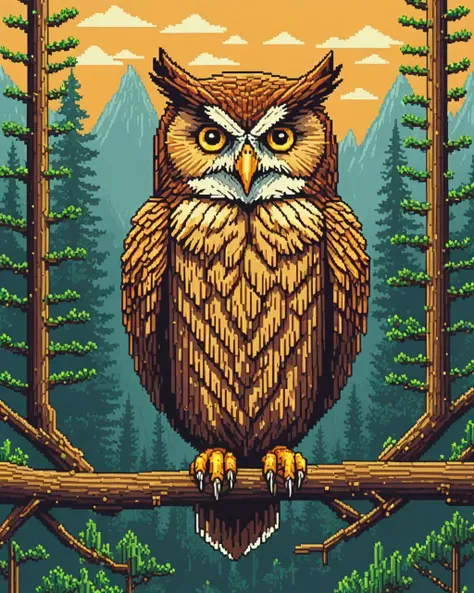 <lora:pixel_art:5> pixel art, "High Hoots"