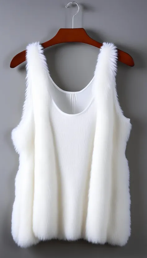 <lora:FluffyStyleXL:1.3> FluffyStyle White Tank top, fluffy
