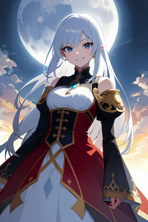 1girl, mature, long silver hair,(intelligence:1.4) (mischievous:1.6), (smile:1.2), walk, castle hall, night, city castle, aurora, moon,(full body:1.2)<lora:add_detail:-0.4>
//
, (()), (Anime:1.4), (Manga:1.2), VFX, Edge Lighting, Moonlight, ((high quality:1.2, masterpiece:1.2)), absurdres, high resolution, (8k resolution), 8k, 8kres, 8k res, high details, detailed and intricate, intricate details, high intricate details, absurd amount of details, landscape, outdoors, ((upper body:1.2)), portrait, Long Shot, Three Shot, Shoulder Level Shot, Full Front Staging, Looking At Viewer, Face, Front, (()), Anime, Manga, VFX, Edge Lighting, Moonlight, ((high quality:1.2, masterpiece:1.2)), absurdres, high resolution, (8k resolution), 8k, 8kres, 8k res, high details, detailed and intricate, intricate details, high intricate details, absurd amount of details, landscape, outdoors, ((upper body:1.2)), portrait, Long Shot, Three Shot, Shoulder Level Shot, Full Front Staging, Looking At Viewer, Face, Front