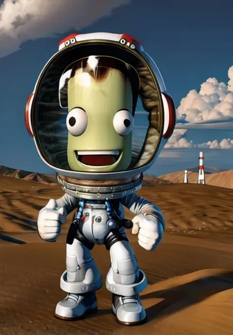 <lora:kerbal:0.8>, kerbal, full body, thumbs up