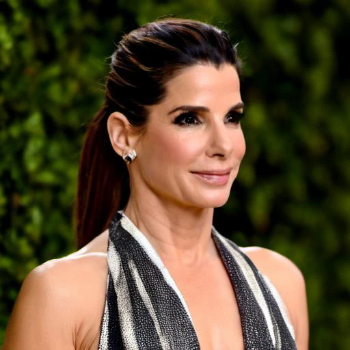 <lora:sandra_bullock_loha:1>s4ndr4, sandra bullock, 1girl, solo, realistic, ponytail, looking at viewer, earrings, jewelry, lips, long hair, holding, black hair, blurry, smile, brown eyes, upper body, shirt, brown hair, blurry background