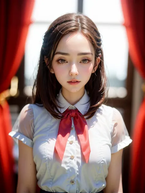 (masterpiece), best quality, ultra high res, beautiful clean face, 1girl, teenager, sopi, ulzzang-6500-v1.1