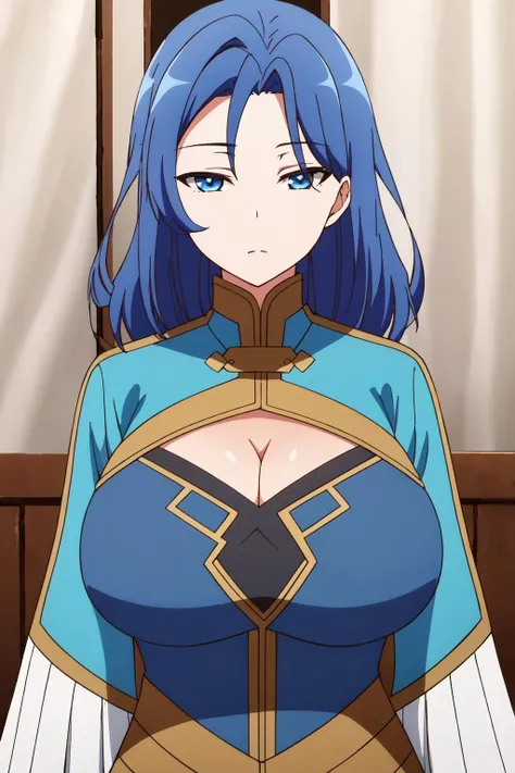 masterpiece、The busty beauty of the strongest wizard who is my guardian shyly shows her nipples、Huge areola、Sexy new boobs、Palace Room、Beautiful standing posture、vivid、Upper Body