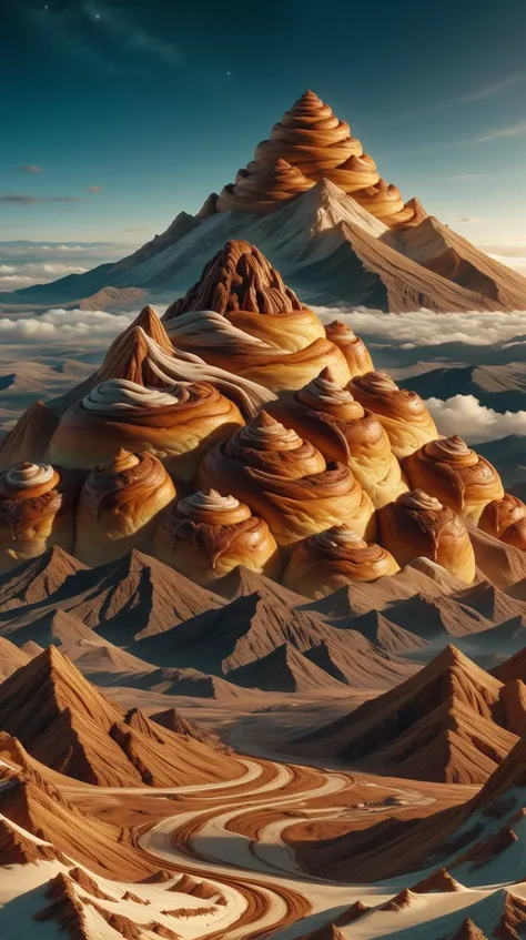 <lora:CinnamonBunStyle:0.7>CinnamonBunStyle mountain. molten lava mountain <lora:Molten-Fashion-V1:0.6>  spahetti art mountain <lora:spahetti_art-10:0.5>, (Masterpiece:1.3) (best quality:1.2) (high quality:1.1)