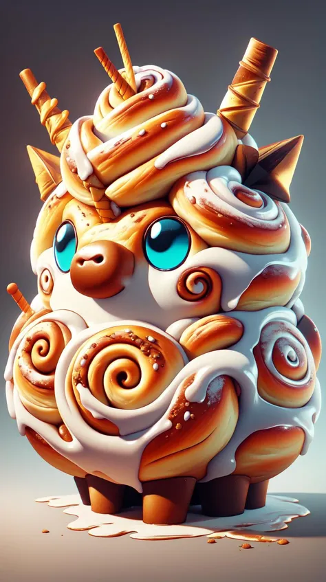 <lora:CinnamonBunStyle:1.0>CinnamonBunStyle unicorn, (Masterpiece:1.3) (best quality:1.2) (high quality:1.1)