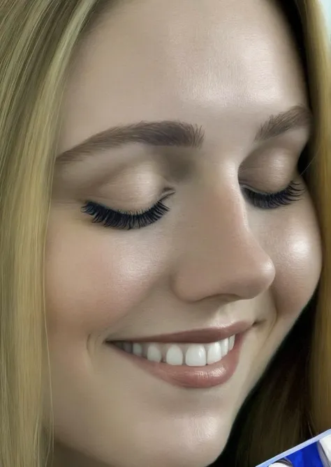 photo of perfectsmile smile <lora:locon_perfectsmile_v1_from_v1_64_32:1>, young Joanna Randomova smiling with closed mouth,
