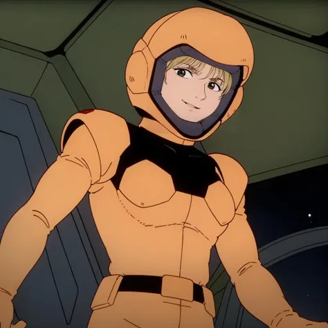 masterpiece,high quality,solo,
<lora:katejinaloos001:0.7>,looking at viewer,smile,
katejinaloos,1girl,
spacehelmet,
pilot suit,black turtleneck,
gloves,
belt,