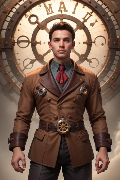 photo of a man, male, steampunk cyborg, gears and cogs, steaming body, realistic, highly detailed, realistic eyes, intricate details, detailed background, depth of field, dynamic pose, dynamic angle, zPDXL PonyXLV6_Scores