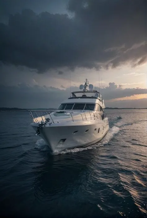 ((glossy still sunset storm photo of yacht taken as travel poster photo)BREAK(perfect high contrast lighting and photography)BREAK(post-processing: sharpen, expert Photoshop edit, ISO 200 color film noise, corner darken vignette)
<lora:LCM-LoRA-XL_V1:0.21>
<lora:SDXLHighDetail_v5:0.4>
<lora:sdxl_photorealistic_slider_v1:1.2>
<lora:RMSDXL-DarknessCinema-XL_V1:1.2>
<lora:yacht_XL:1>