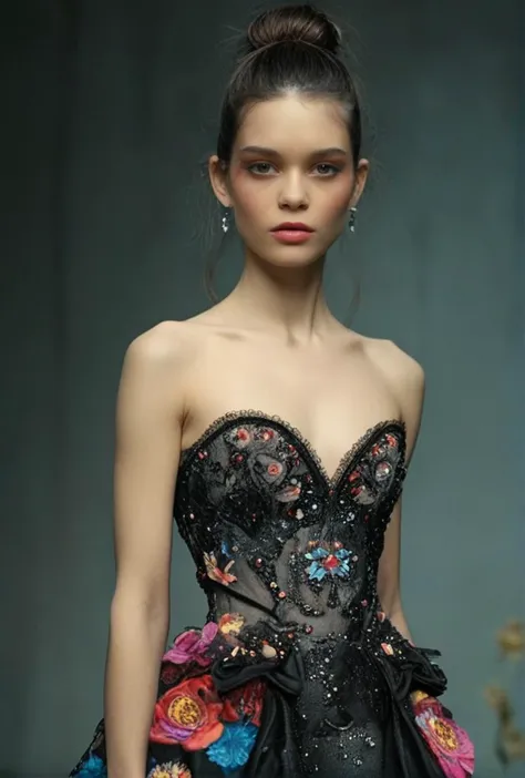 Color photo ((haute couture fashion dress designed by PBS and loony toons))(deep blacks)(evocative depth of field)(absolute sharpness)
<lora:LCM-LoRA-XL_V1:0.21>
<lora:SDXLHighDetail_v5:0.3>
<lora:MJ52:.6>
<lora:JuggerCineXL2:.6>
<lora:AzaleaXL2:.9>
<lora:DetailedEyes_V3:.9>