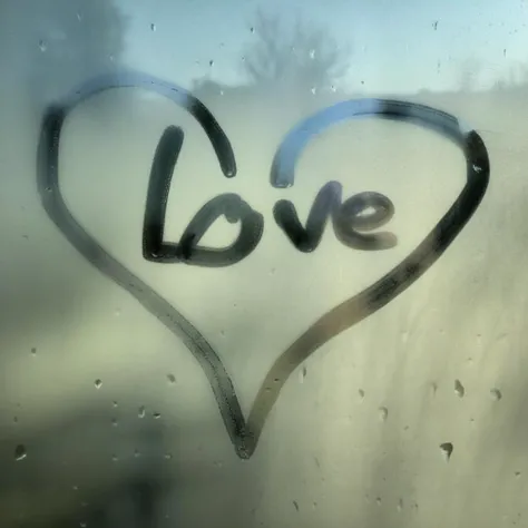 finart text Love , and heart drawing, window drawing<lora:finart:1>