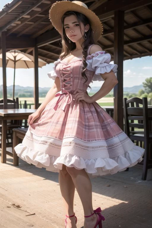 "Caipira" Dress (Brazilian Festival)