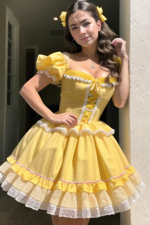 "Caipira" Dress (Brazilian Festival)