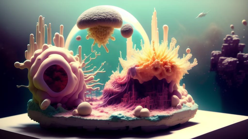 <lora:DIORAMA_SD2.1:0.3> DIORAMA, fldsky1, <lora:djzBacterium_v21:0.1> bacterium style, <lora:CraigMullins_SD21:0.1>by Craig Mullins, <lora:djzFractalGeo_v21:1> fractalgeo style,