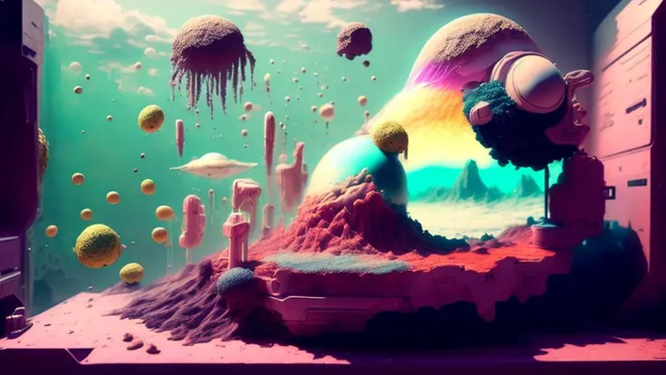 <lora:DIORAMA_SD2.1:0.3> DIORAMA,  fldsky1,  <lora:djzBacterium_v21:0.1> bacterium style, <lora:CraigMullins_SD21:0.1>by Craig Mullins,  <lora:djzFractalGeo_v21:1> fractalgeo style,  <lora:djzRetroHorizon_v21DB2:0.5> retrohorizon style,