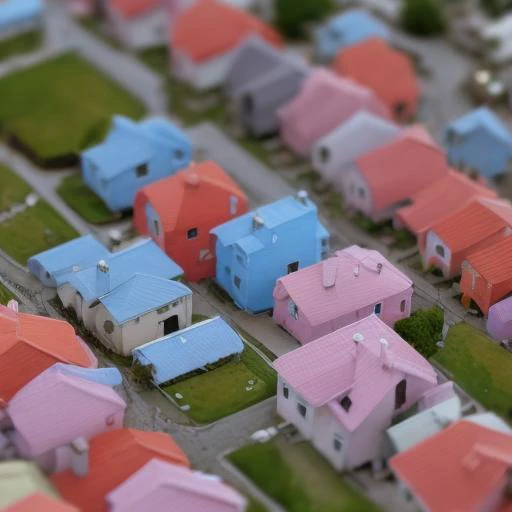 little pink houses <lora:tilt-shift:1>