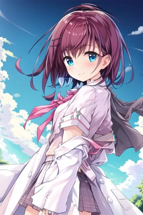 masterpiece, best quality, ultra detail,(1girl), <lora:Arimura Romi:1>