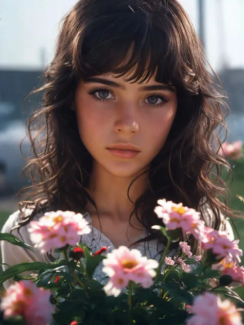 masterpiece,best quality,  <lora:tbh156-:0.7>,illustration,style of Philip Lorca diCorcia,
cinematic film still portrait of young girl aged 12yo, flowers, 1girl, solo, long_hair, pretty face, 
.shallow depth of field, vignette, highly detailed, high budget, bokeh, cinemascope, moody, epic, gorgeous, film grain, grainy