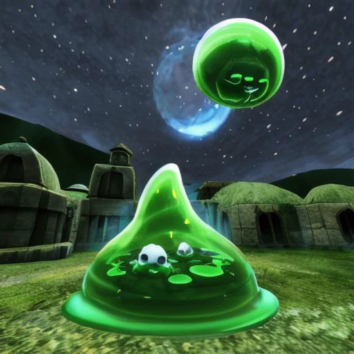 Astralgedon fro mCalamity mod, slime, round, astral, fight