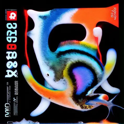 3d, render, japparii, cinema4d, photoshop, album cover, minimalism, digital, print, vibrant masterpiece of acid poster, 3d, abstract, abstract shape, Album cover, alexvx, analog, (surreal fish tank with various fishes swimming:1.4), (lingerie, latex suit:1.2), (text, logos, grid:1.3), 8k, uhd, josephmelhuish, redshift, texture, fabric, poster, black, piece of art that challenges traditional notions of beauty, samurai, white on black, rgb split, abstract shape, bevel, triad, trippy, type, typographic, vector, vibrant, vine, water, whitespace, wiesboy, wincehegedus, Zbrush,