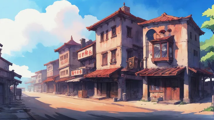 rough idyllic anime watercolor sketch, beautiful scifi town beyond the end of the multiverse<lora:EnvyStarlightAnimeWatercolor01:1><lora:EnvyStarlightAnime03:1><lora:EnvyStarlightIdyllicAnime01:1>