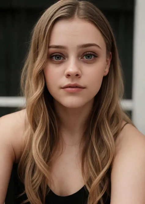taken with iphone camera BREAK medium shot selfie of a pretty young woman josephinelangford BREAK (ombre:1.3) blonde pink BREAK film grain, medium quality