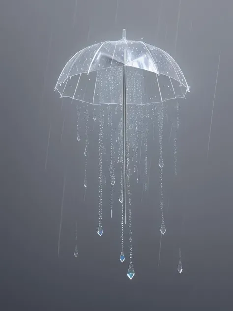 raining diamonds, (no background:1.1),