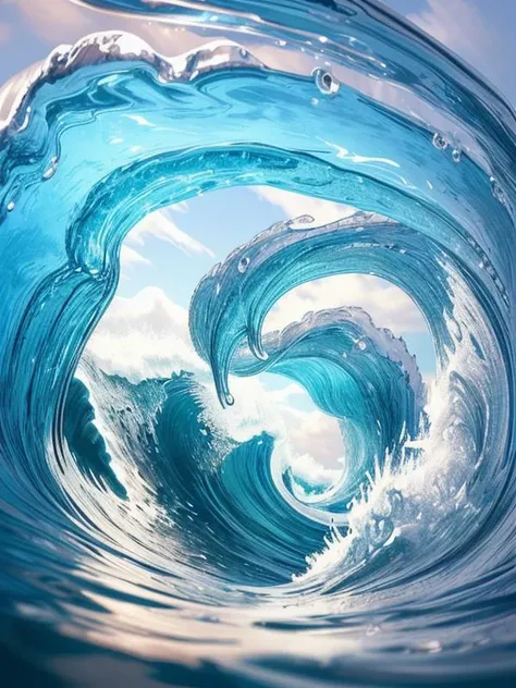 cristal wave,