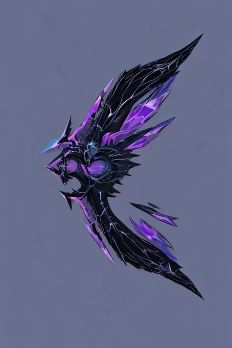 breathtaking full shot, hdr, dynamic lighting, (masterpiece, top quality, best quality, official art, beautiful and aesthetic:1.2),(8k, best quality, masterpiece:1.2), weapon, no humans, epic sonic bow \(weapon\), arrow \(projectile\), fantasy, purple crystal, still life, floating, simple background, <lora:Mild detail adjusterV10:0.2> (edgQuality:1.2) <lora:CGgameweaponicon dsw:1> Ggameweaponicon dsw, <lora:lcm-lora-sdv1-5:0.7>, masterpiece, award-winning, professional, highly detailed, Vector art, Vivid colors, Clean lines, Sharp edges, Minimalist, Precise geometry, Simplistic, Smooth curves, Bold outlines, Crisp shapes, Flat colors, Illustration art piece, High contrast shadows, Technical illustration, Graphic design, Vector graphics, High contrast, Precision artwork, Linear compositions, Scalable artwork, Digital art