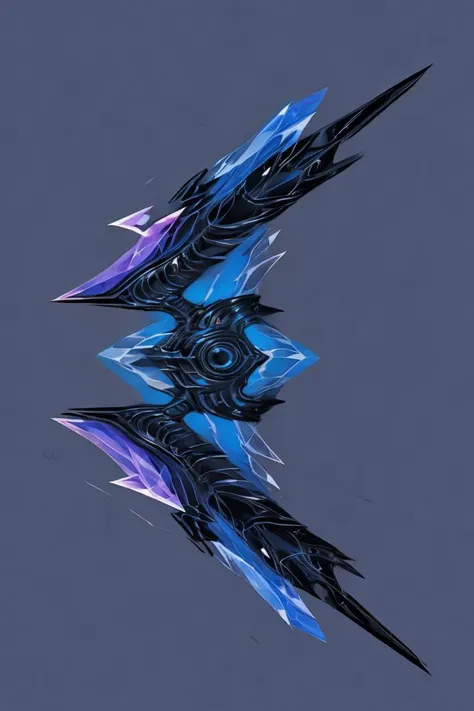 breathtaking full shot, hdr, dynamic lighting, (masterpiece, top quality, best quality, official art, beautiful and aesthetic:1.2),(8k, best quality, masterpiece:1.2), weapon, no humans, epic sonic crossbow \(weapon\), arrow \(projectile\), fantasy, blue crystal, still life, floating, simple background, <lora:Mild detail adjusterV10:0.2> (edgQuality:1.2) <lora:CGgameweaponicon dsw:1> Ggameweaponicon dsw, <lora:lcm-lora-sdv1-5:0.7>, masterpiece, award-winning, professional, highly detailed, Vector art, Vivid colors, Clean lines, Sharp edges, Minimalist, Precise geometry, Simplistic, Smooth curves, Bold outlines, Crisp shapes, Flat colors, Illustration art piece, High contrast shadows, Technical illustration, Graphic design, Vector graphics, High contrast, Precision artwork, Linear compositions, Scalable artwork, Digital art