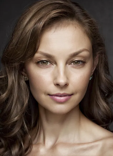 portrait of sks woman, epic (photo, studio lighting, hard light, sony a7, 50 mm, matte skin, pores, colors, hyperdetailed, hyperrealistic), <lora:locon_ashleyjudd_v1_from_v1_64_32:1.25>