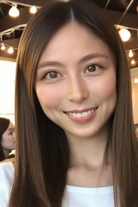 Original face, ((Original eyes shape)) , ((Small breasts)) , flat chest adult woman, Point of view, best quality, photo realistic portrait ,fair skin, fashion