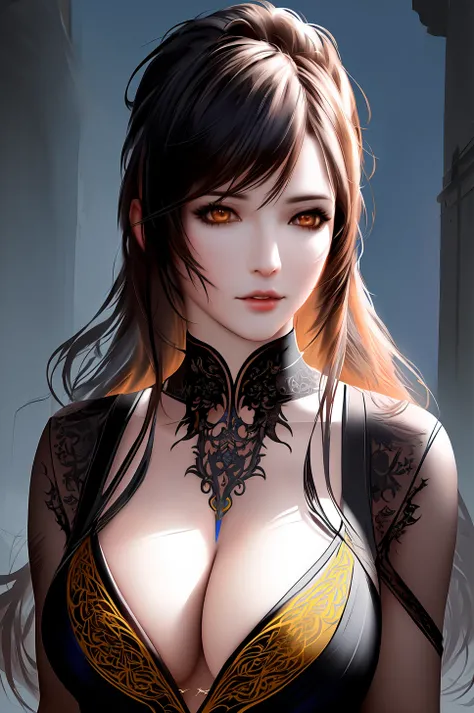 mature female, model715, (best quality:1.3), (ultra-detailed:1.3), (volumetric lighting:1.3), (beautiful lighting:1.3), (intricate high detail:1.3), (depth of field:1.3), (full hd:1.3), (very realistic:1.3)